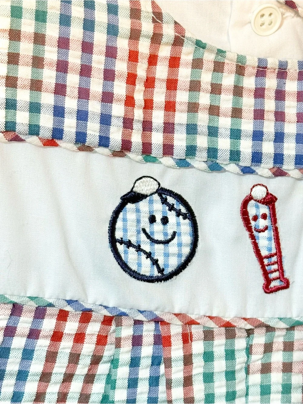 vintage good kidz shortall multicolor
